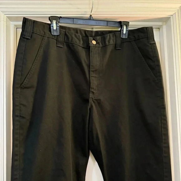 Carhartt Relaxed Fit Black Jeans 38x30 - Picture 2 of 8